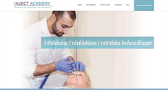 Desktop Screenshot of injectacademy.com